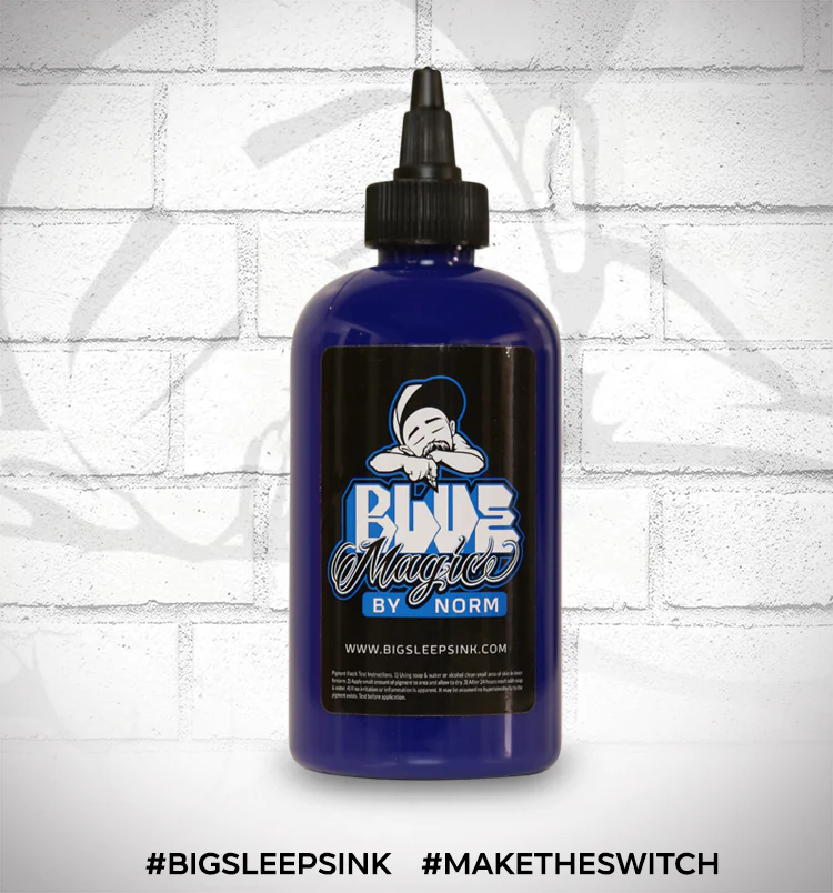 Big Sleeps Blue Magic Ink