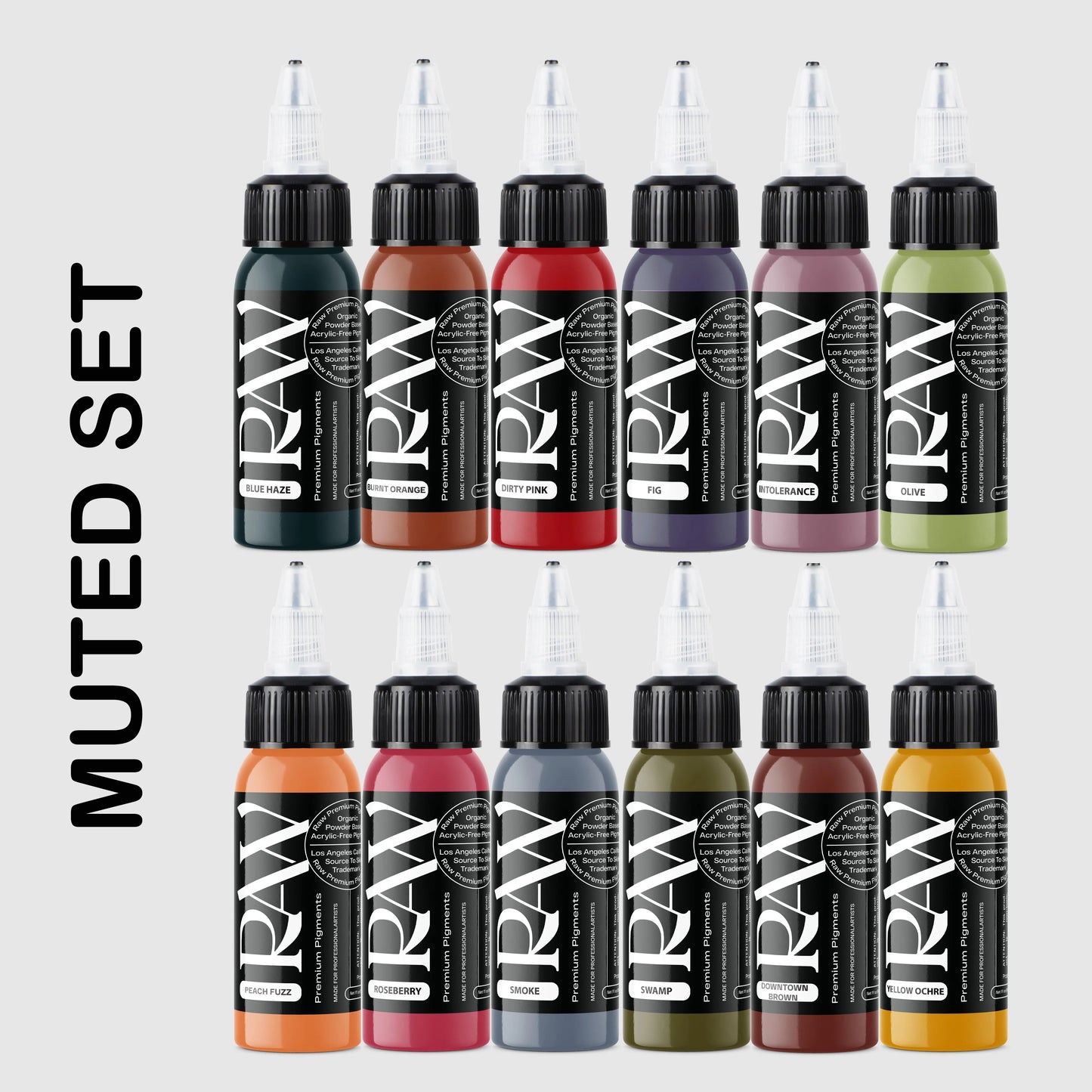 RAW Muted Ink Set