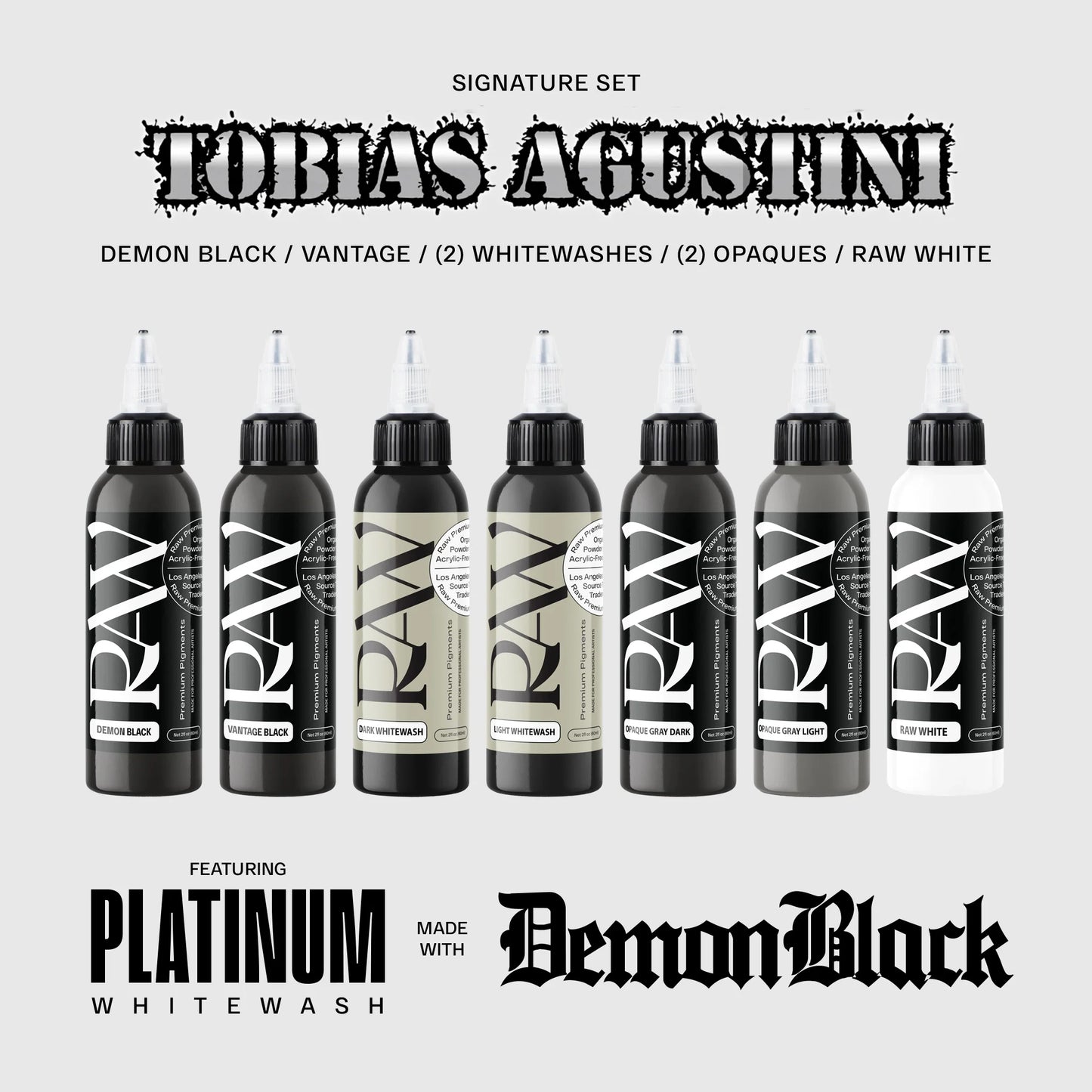RAW Tobias Agustini Signature Ink Set