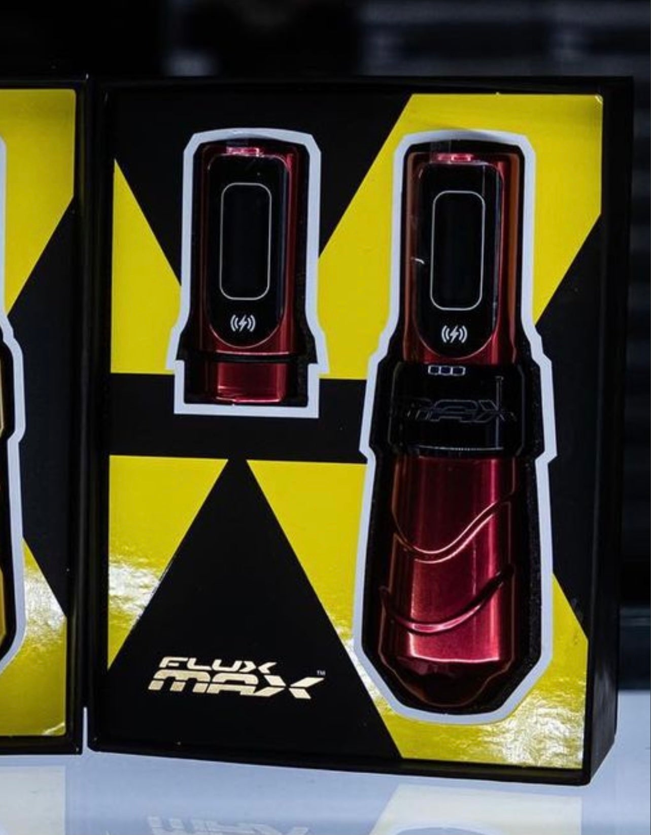 Flux Max Red & Black w/ 2 PowerBolts II 4mm Stroke image 0