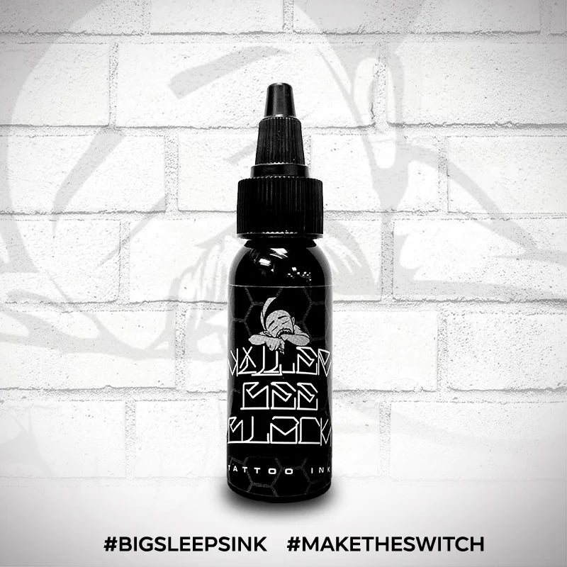 Kilider Ink Big Sleeps Killer Bee Black Ink – SinSkin Tattoo Supply