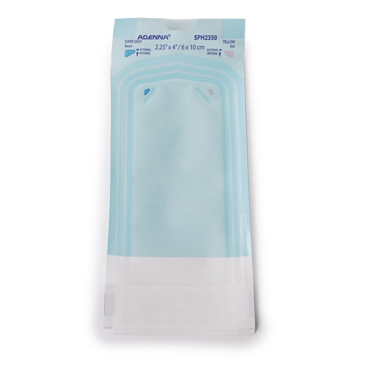 Adenna 2 1/4" x 4" Sterilization Pouches image 0