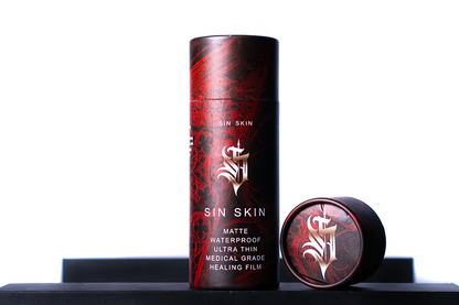 Tattoo Bandage (Ultra Thin) by Sin Skin $34.00 Sin Skin is Sinner's gift to the tattoo community. Made with the thinnest tattoo bandage materials available, once it's on it feels non-existent.