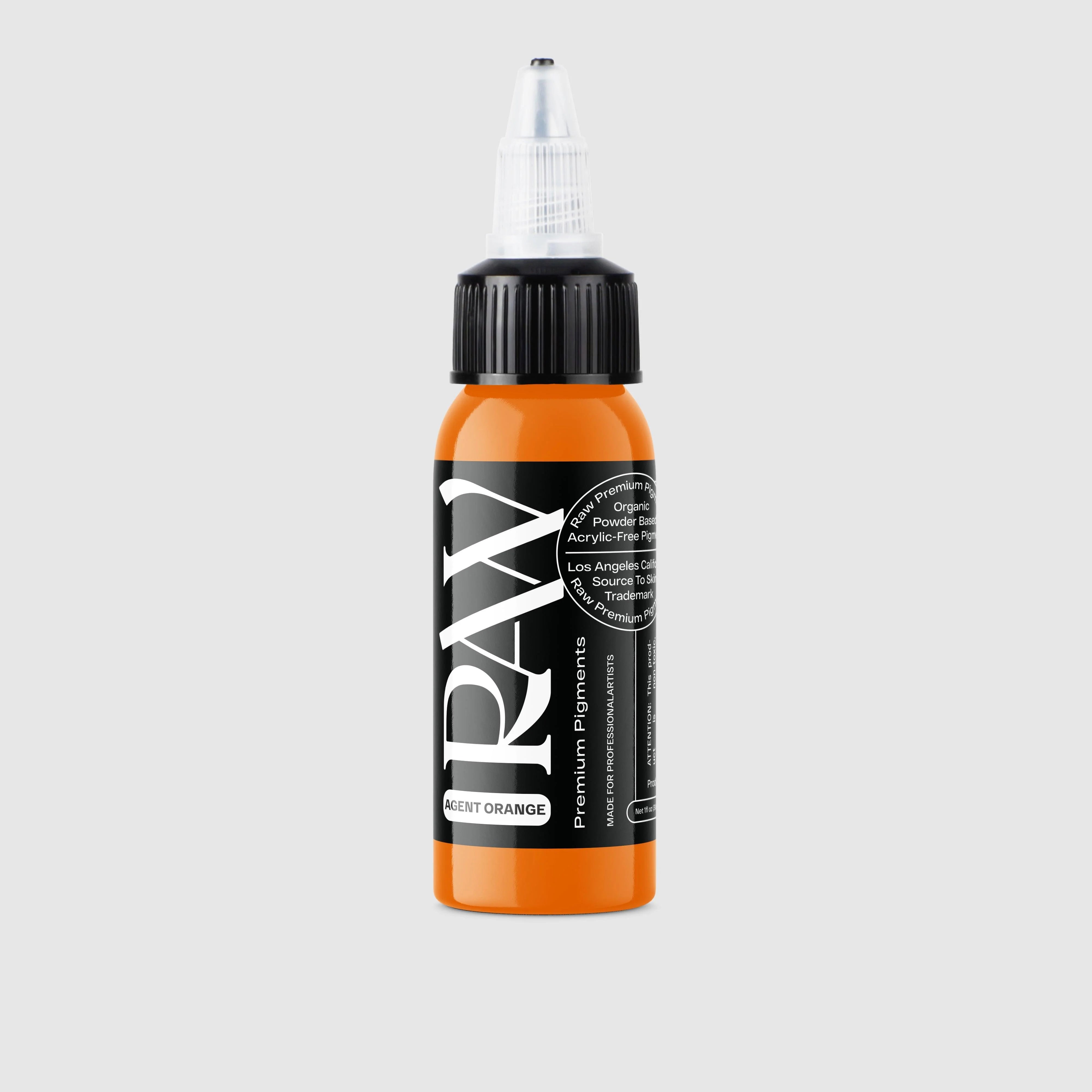 RAW Agent Orange Ink – SinSkin Tattoo Supply