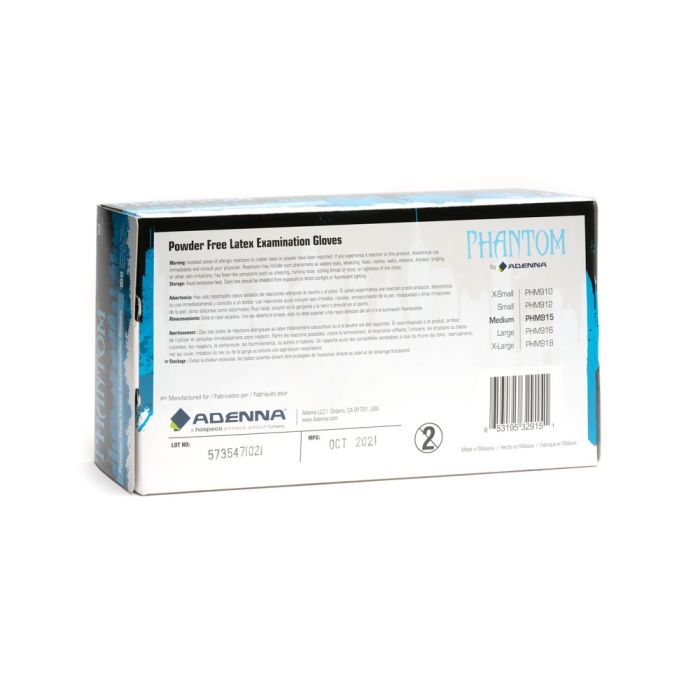 BLACK PHANTOM MEDICAL LATEX GLOVES image 1